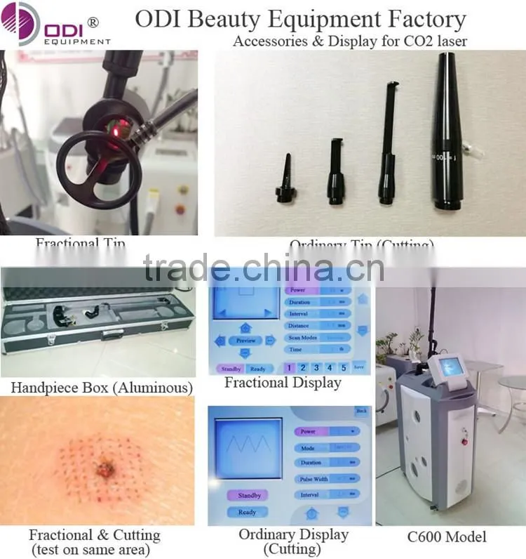 Innovative product medical carbon dioxide co 2 fractional laser skin laser resurfacing