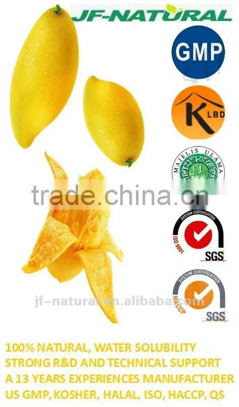 natural mango Extract Beverage Powder factory Spray Dried Mango Powder