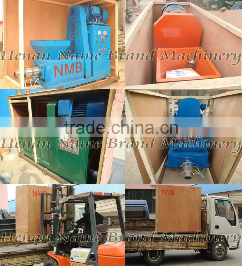 50,80mm straw jute sticks charcoal making machine, briquette machine from sawdust