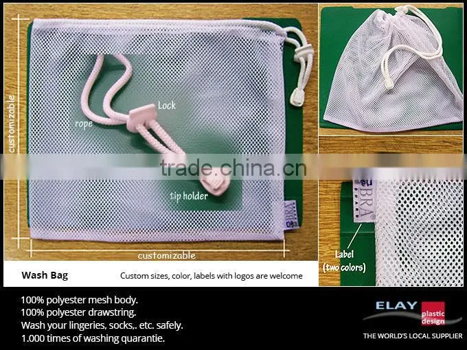 Drawstring laundry bag