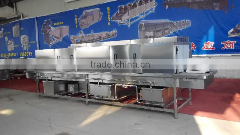 Plastic basket washer/plastic crate washing machine/commercial plastic box washer