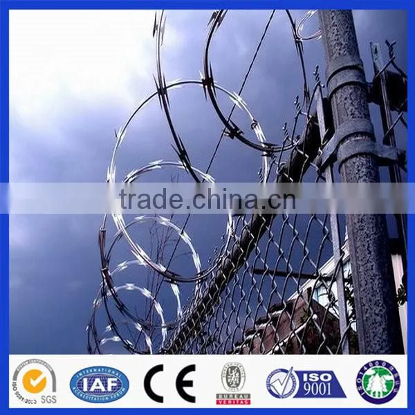Factory Good Quality Best Price Hot Dipped Galavnized Razor Barbed Type Wire