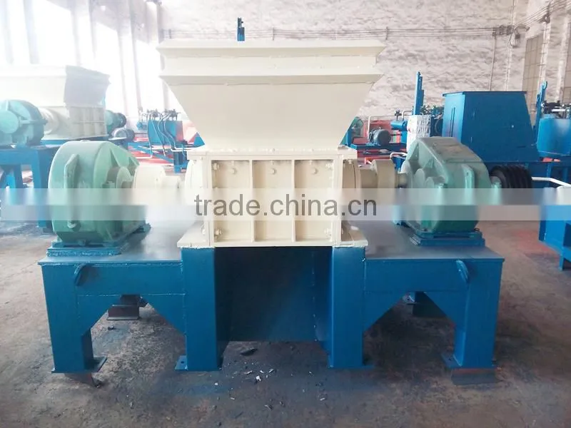 High quality rubber shredder, plastic shredder