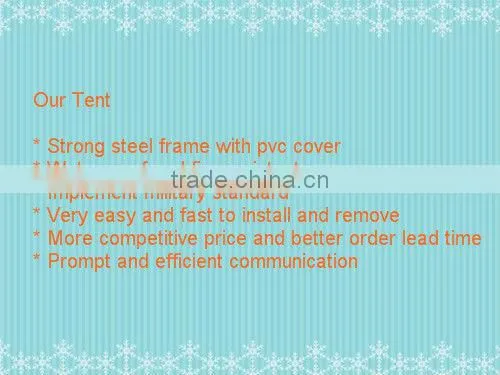 YAS4070 Outdoor temporary large steel frame warehouse storage tent