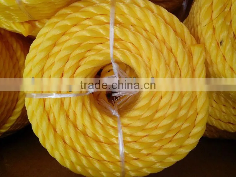 3-strand polypropylene twist rope