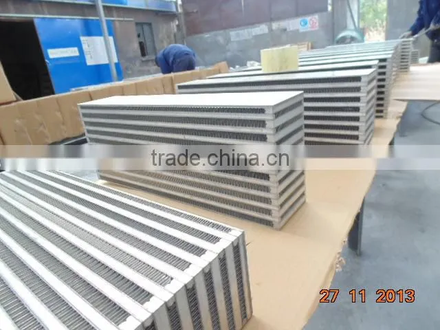 aluminum plate fin intercooler for Hot Rod