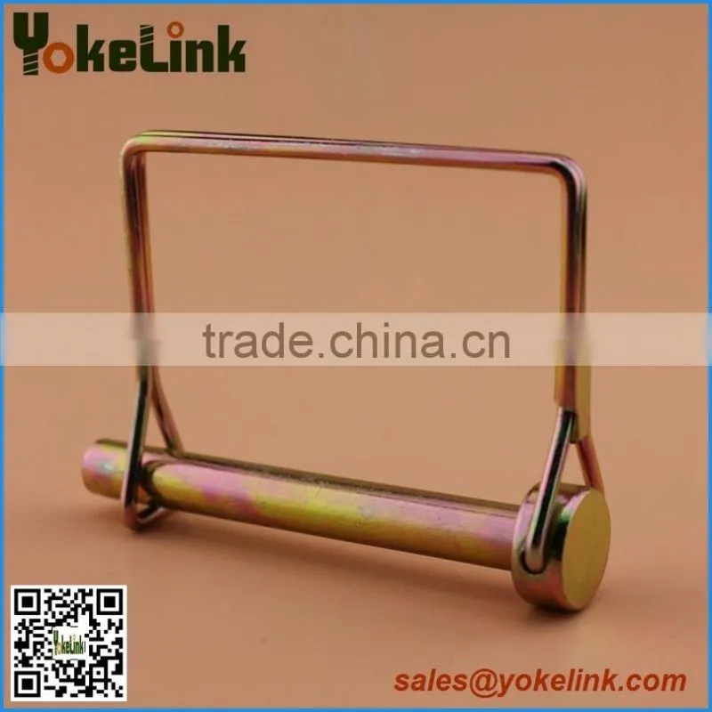 Round or Square zinc yellow Wire lock pin
