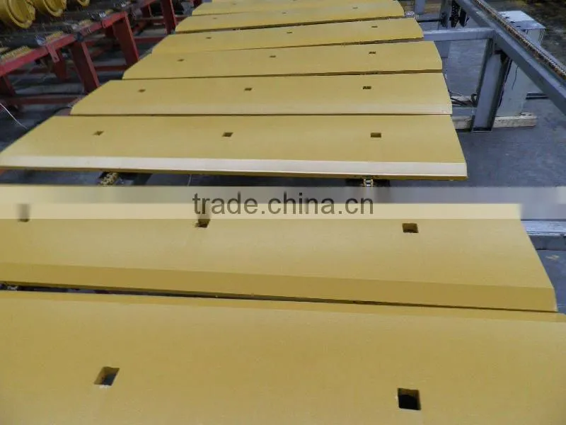 High quality heat treated Boron steel Motor Grader blades cutting edges and end bit for dozer and grader