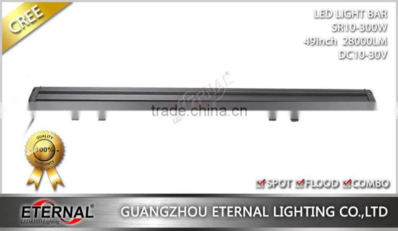 300W 49inch UTV ATV buggy off road marine yatch boat vessel ship spot flood combo led driving light bar