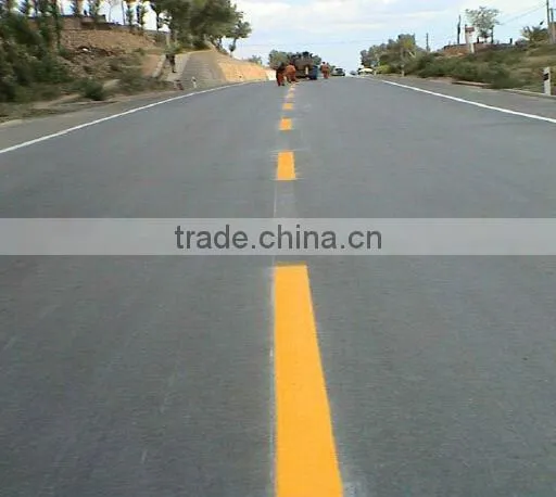 Reflective Thermoplastic Road Marking Paint Material Yellow White or OEM color