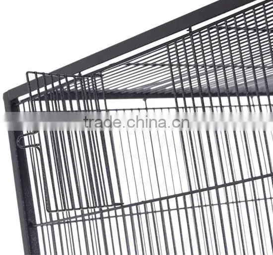 32" x 18" x 63" Metal Bird Cage Aviary With Stand