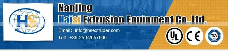 Haisi hot melt elastomer adhesive granulating machine TPU TPV TPR TPO EVA extrusion eva extrusion line