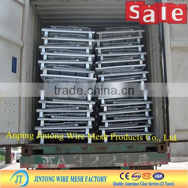 Stackable corrugated plate steel storage containers