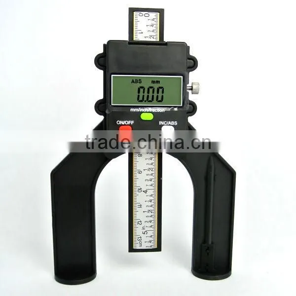 Digital LCD Tread Magnetic Self Standing Aperture 80mm Hand Routers Depth Gauge