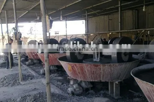 Good performance wet pan mill for milling iron ore/gold ore with low cost