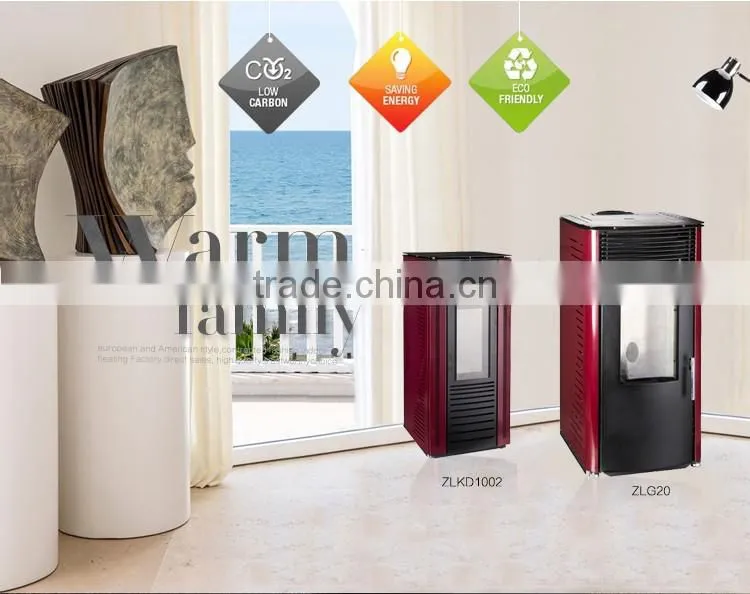 2016smokeless wood pellet stove estufa de pellets electric stove