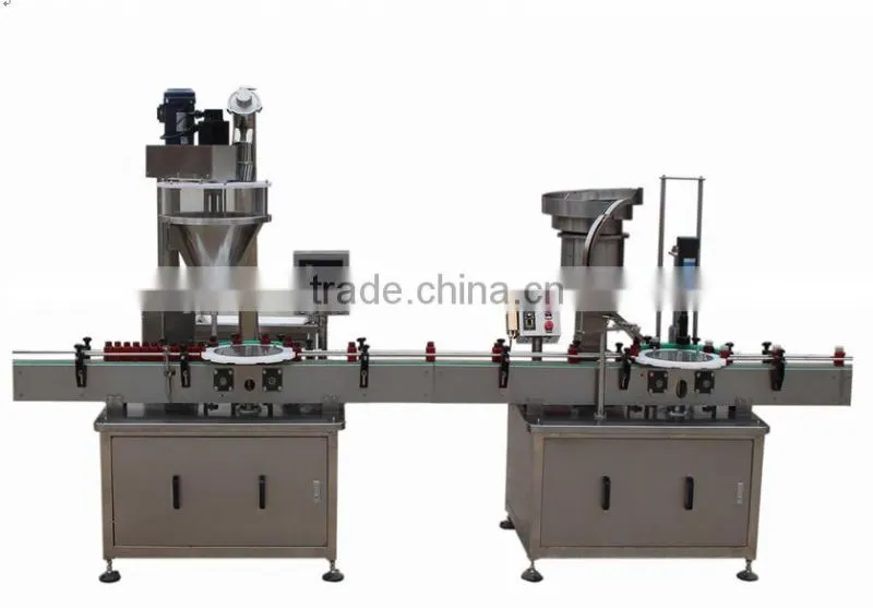 high precision and fast speed dryer powder filling capping machine