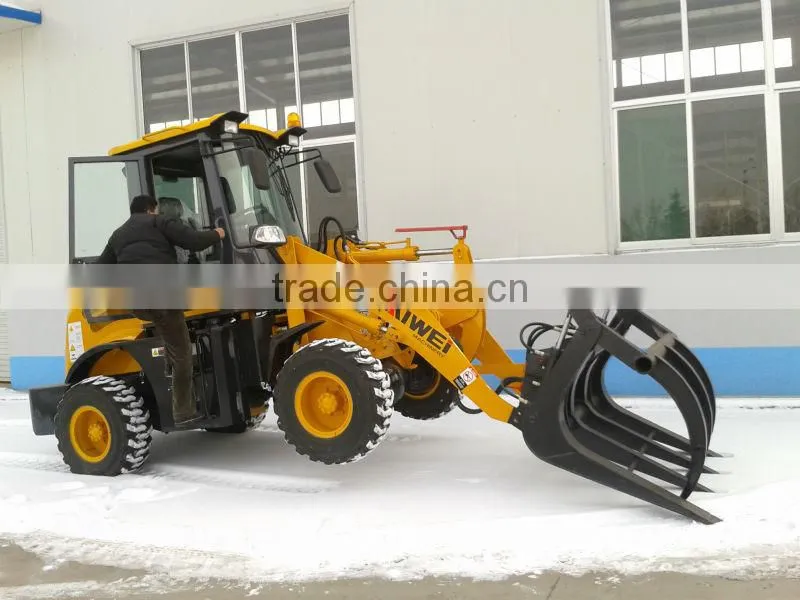 wheel loader ZL15F with Hub Reduction Drive Axle.CE approved
