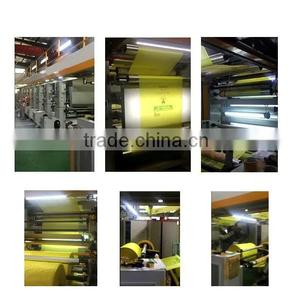 44 gallon hdpe or ldpe plastic biohazard plastic bags