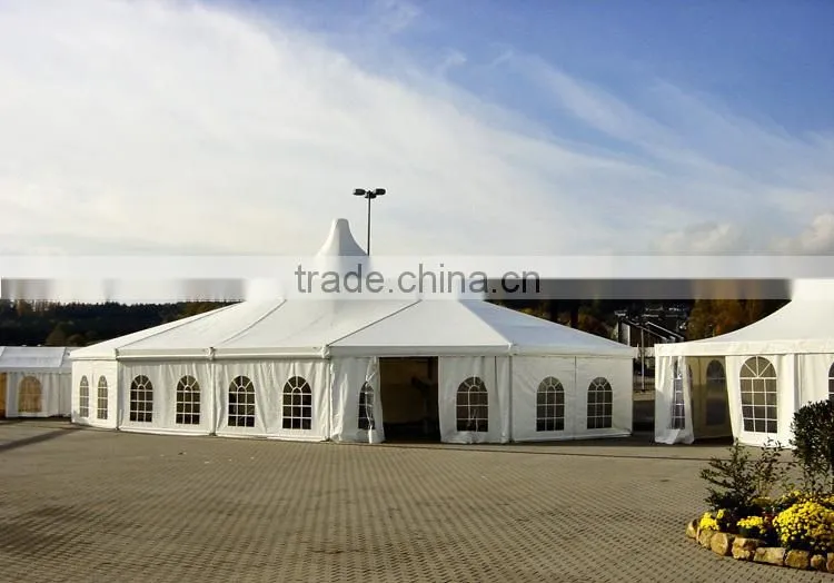 Hot sale outdoor multi-sided high peak canopy tent for sale
