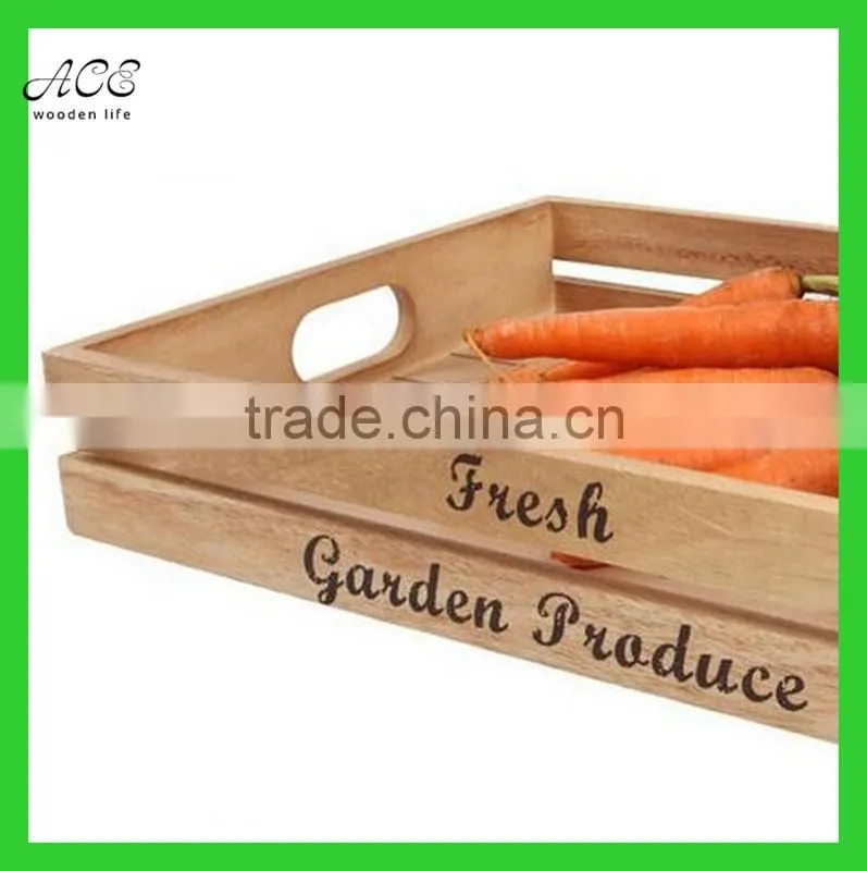 Wood crate