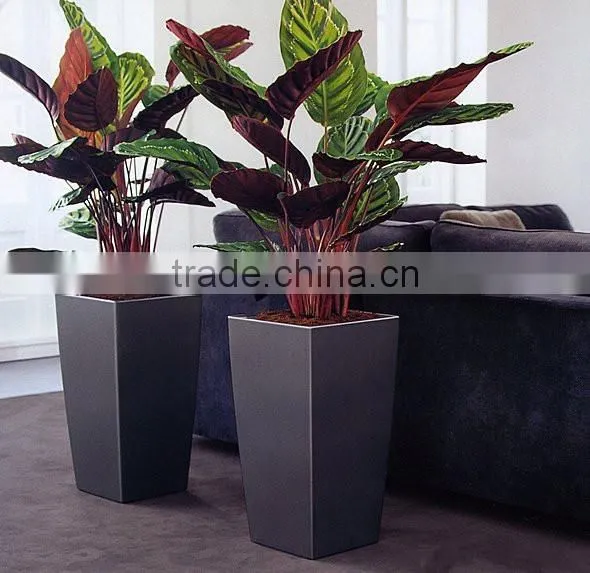 hand making pots for flower