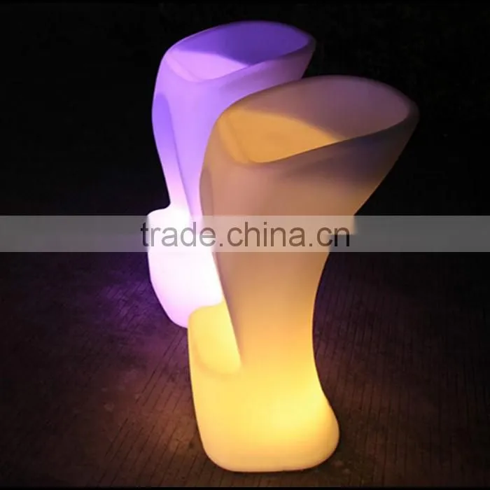 led bar chair/event rental acrylic led table and chairs