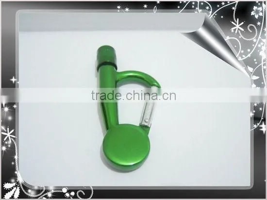Gold Heart Shape Aluminum Carabiner