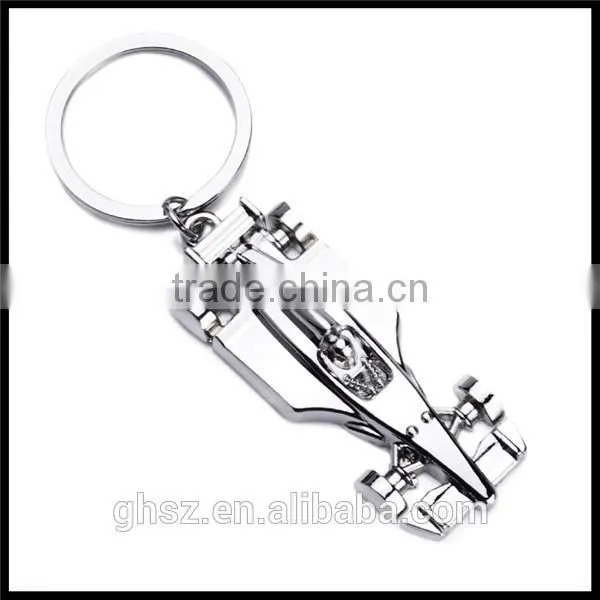 New design unique car model metal keychains producer