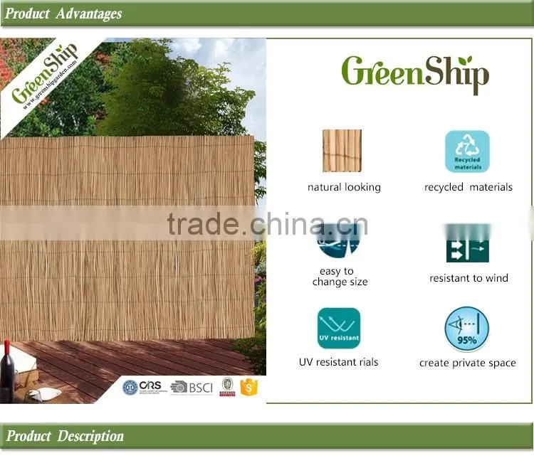 Synthetic thatch from GreenShip/long lifetime/weather resistant/ eco-friendly/patented products