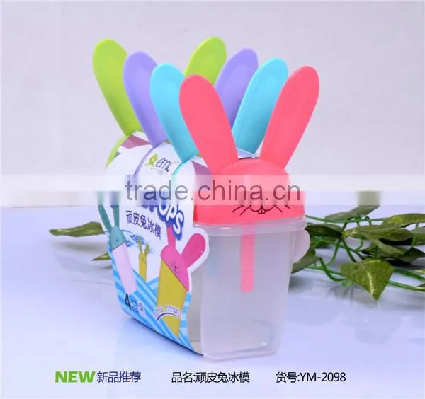 2098 New Plastic Home lovely rabbit shape ice model