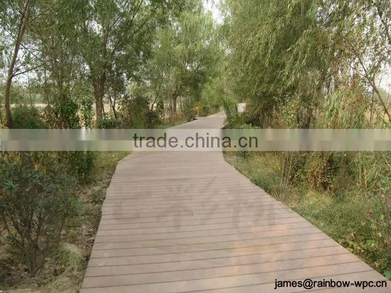 composite wood grain decking extrusion