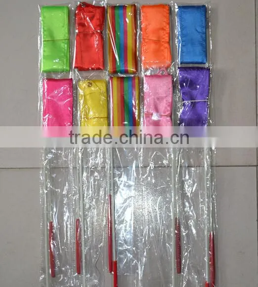 Children gymnastics Dancing ribbon 16colors