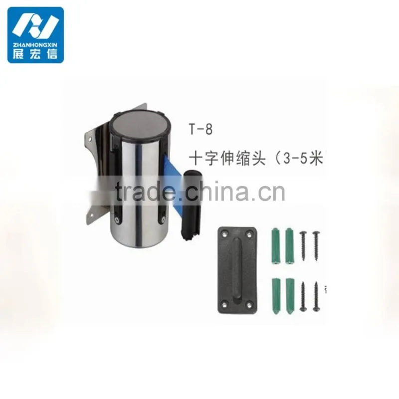 Retractable wall mounted barrier head 3 5 10 meters