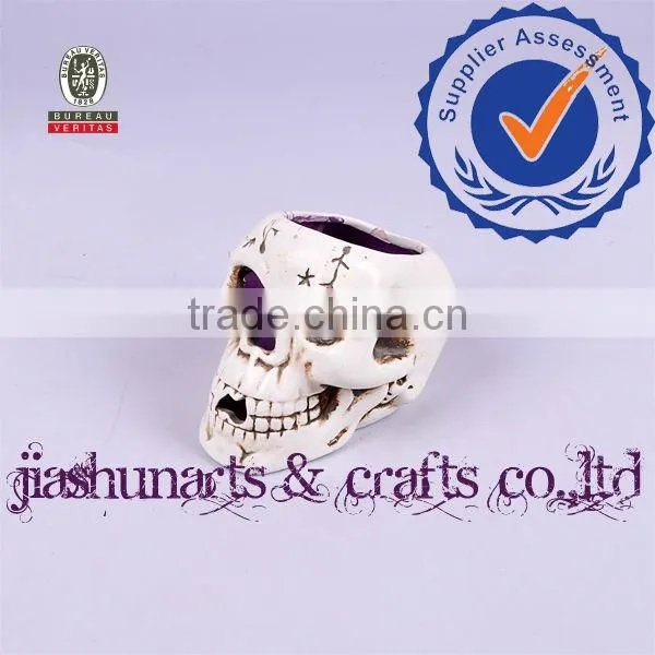 Halloween Skull Decoration Candlesticks