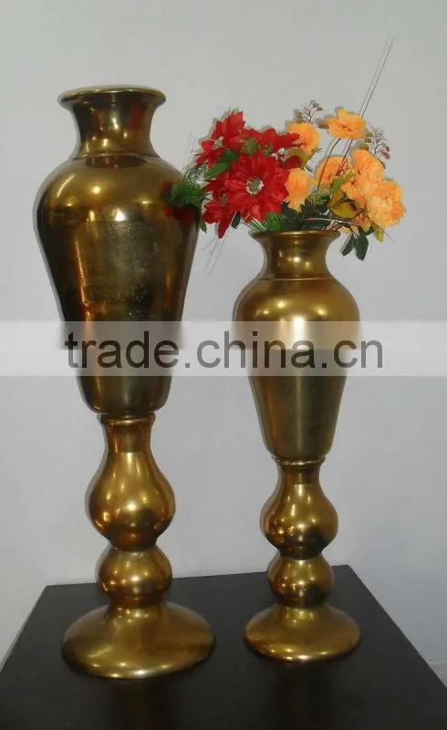 Metal Vases For Interior Decoration