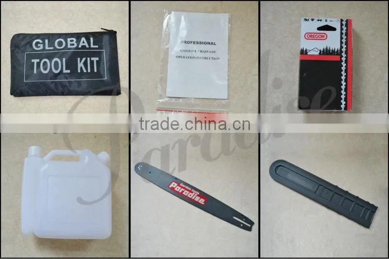 Hot saling high quality gasoline engine chain saw