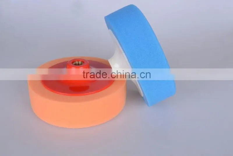 Screwed Foam Polishing Pad 6'' car polishing spong pad foam buffing pad