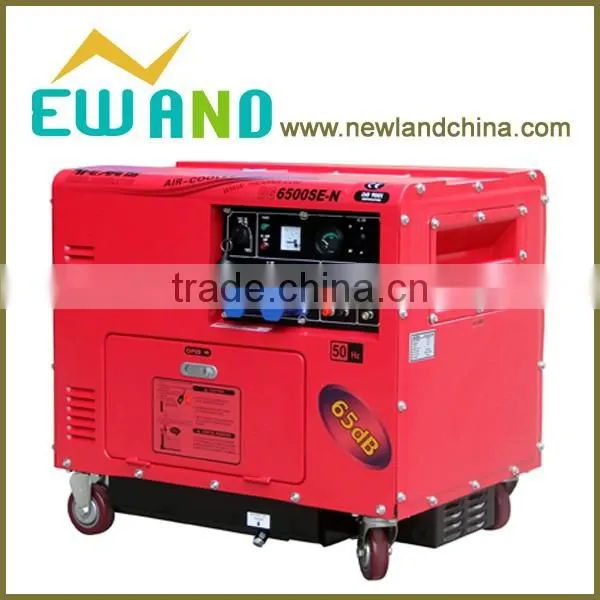 electric start soundproof 5kva diesel generator