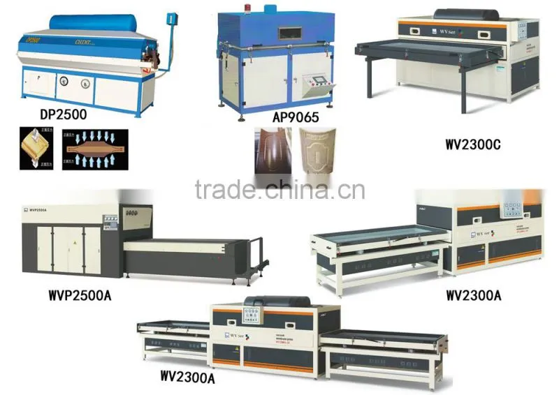 WVP2500A CE Certification Vacuum Membrane Laminating Machine