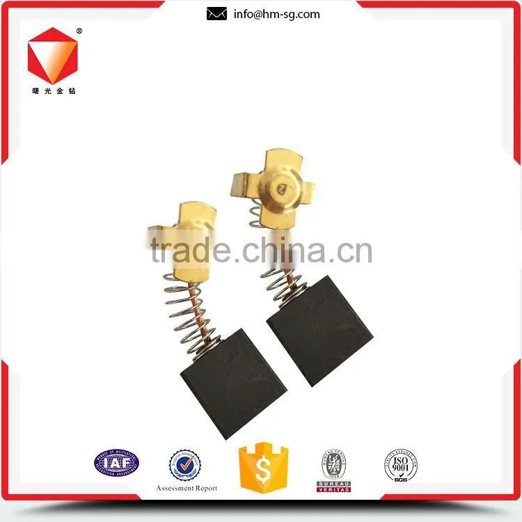 Professional manufacturer high pure low spark power tools carbon brush