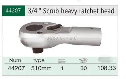 Dull polish heavy ratchet head1/4",1/2"3/4",3/8"