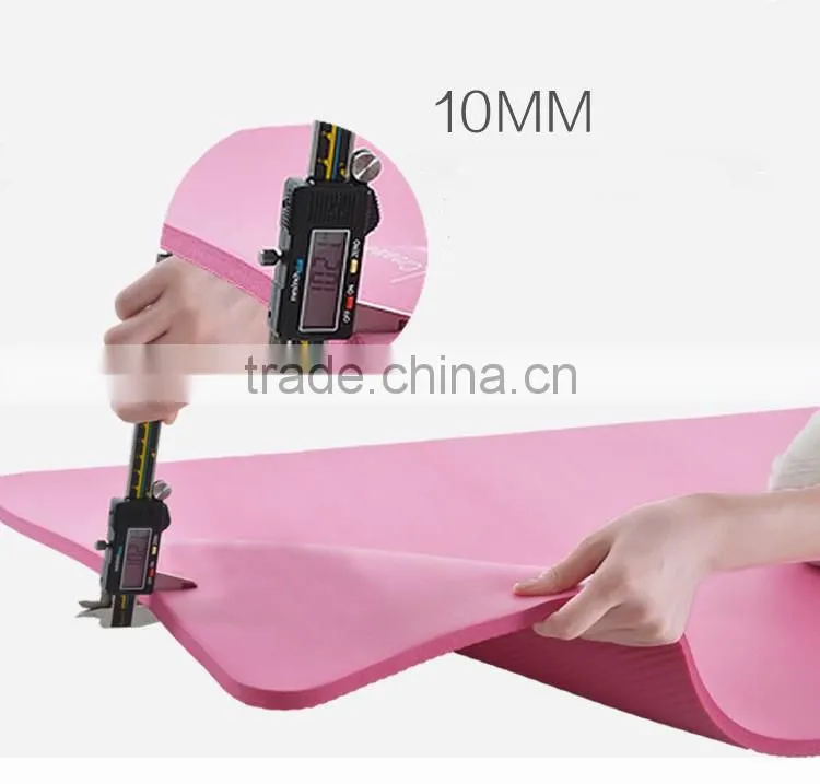cheap Wholesale ECO anti-slip NBR Yoga Mat For Fitness