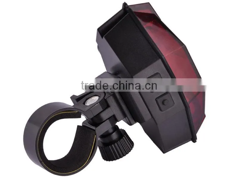 HONG HAO H-02 500mW Wavelength 625nm 2*AAA Bike light with Laser, Led bike bicycle rear lights