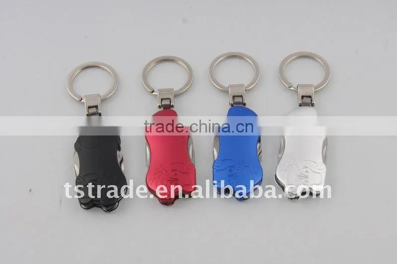 mini Gifts knifeSmall knife promotion kinfe popular keychain toolaluminium oxide keychain knife cheaper tools multi tool B105