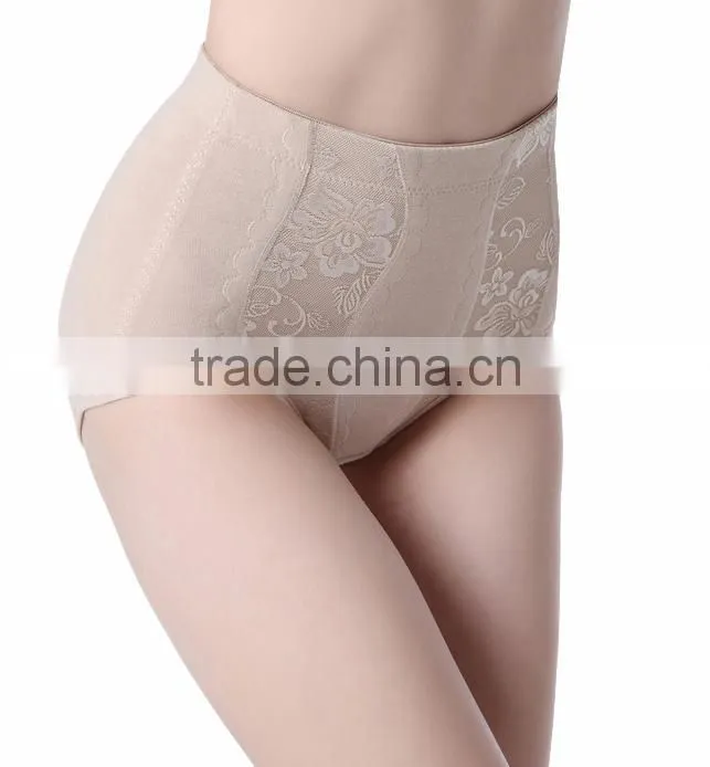 Embroidered woman cotton panties new fashion design lady underwear body shaperwear
