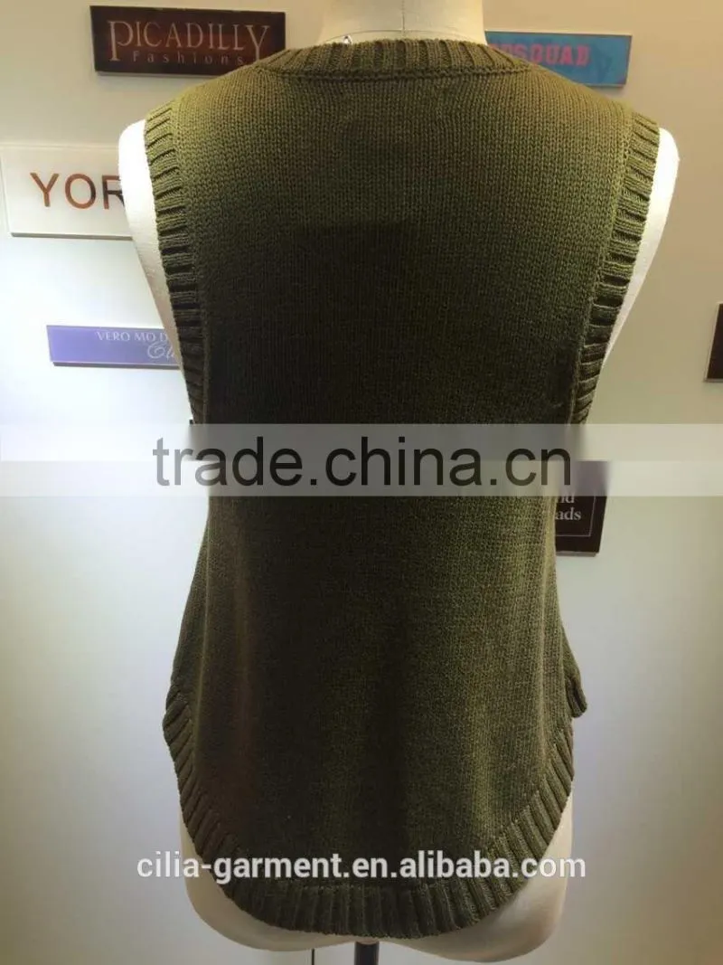 2015 fashion ladies vest