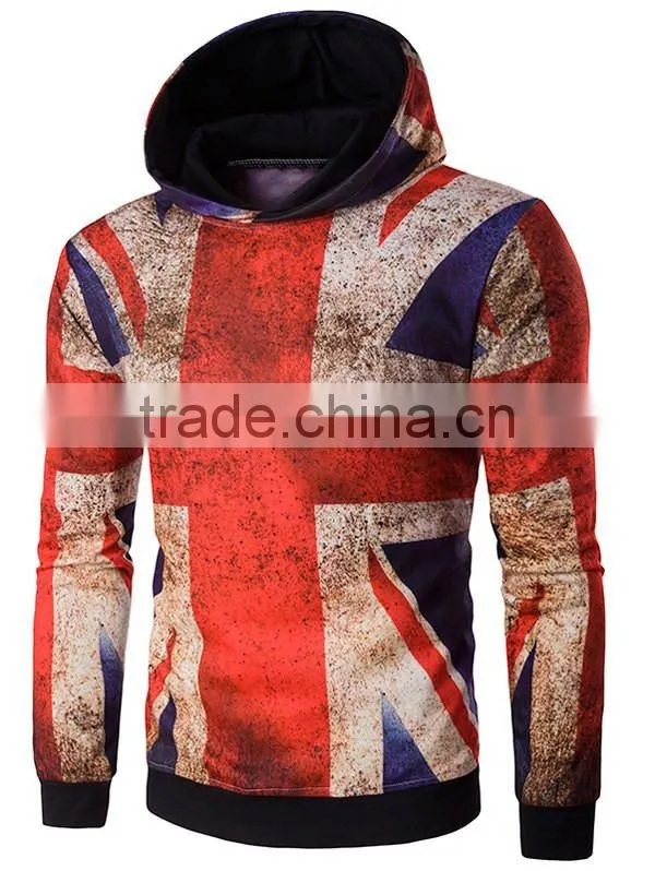Custom cheap fleece men's pullover hoodies without hood