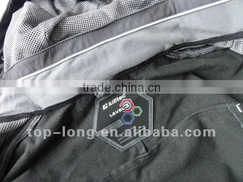 Men softshell jacket with hood windproof waterproof