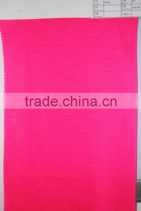 slub jersey fabric